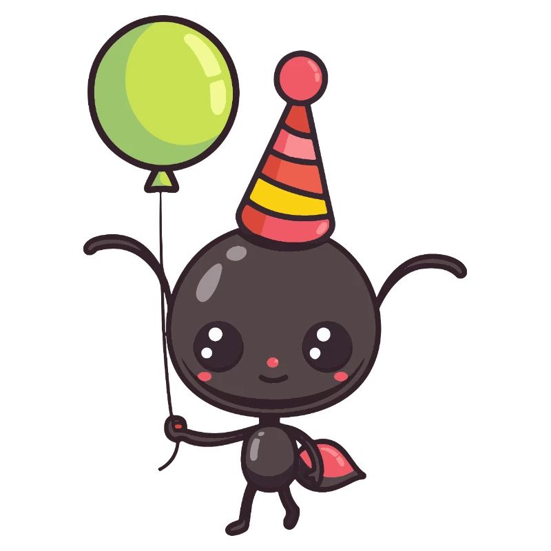 Fourmi Anniversaire Bébé