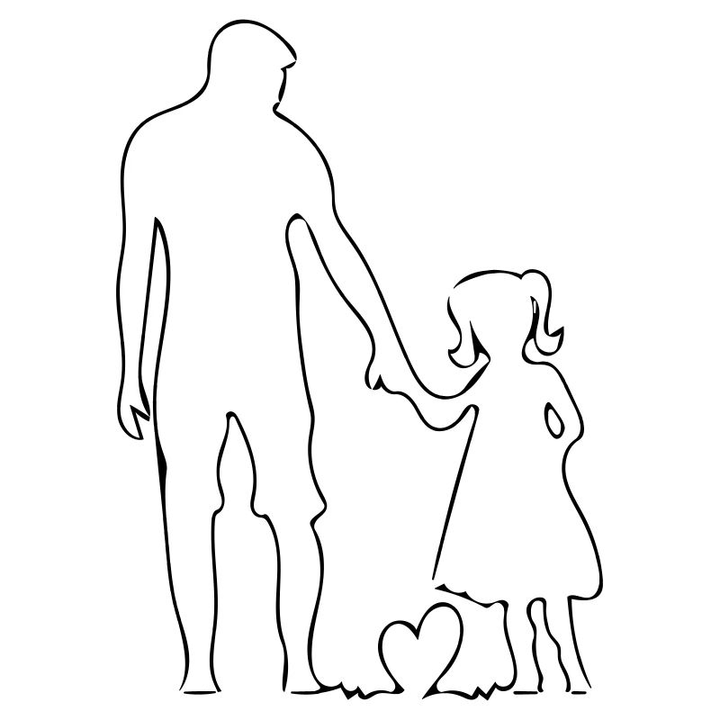 padre e figlia