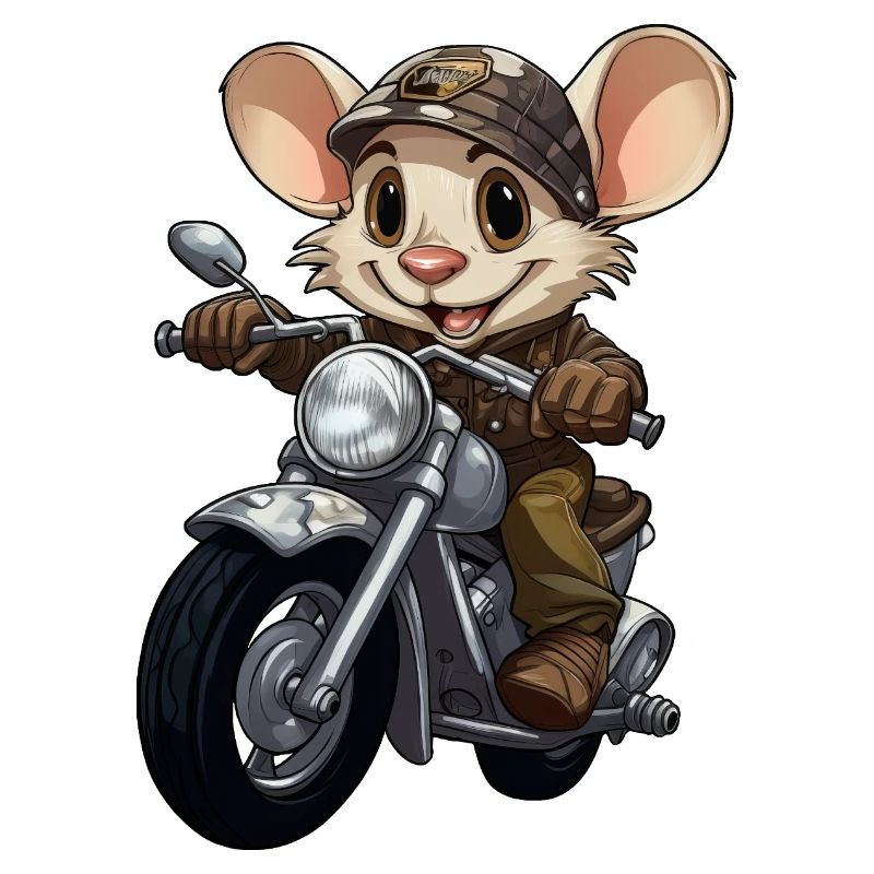 Mouse Motorcycle / Motorcyclist Mouse