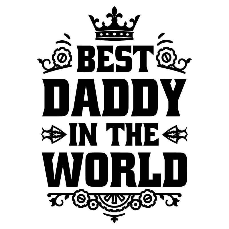 Bester Papa der Welt Geschenk  Krone Best Daddy