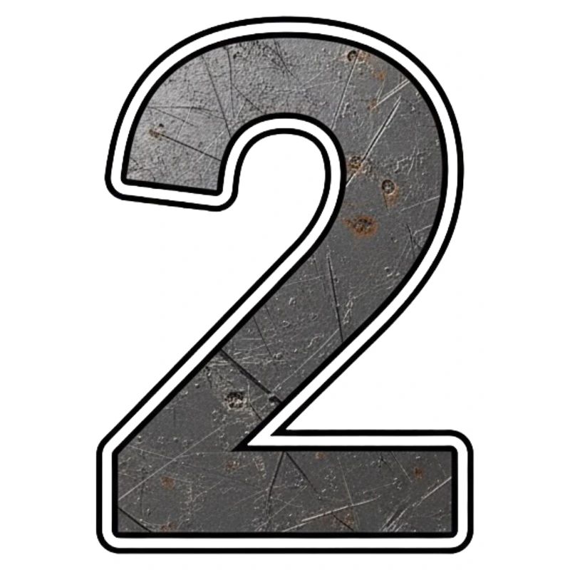 Two Metal Texture Scratch Art