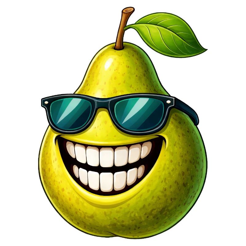 Cool Pear Summer Fruit Sweet Sunglasses