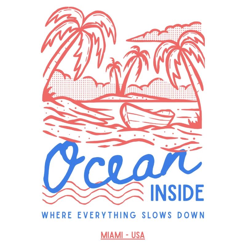 Ocean Inside Palm Island
