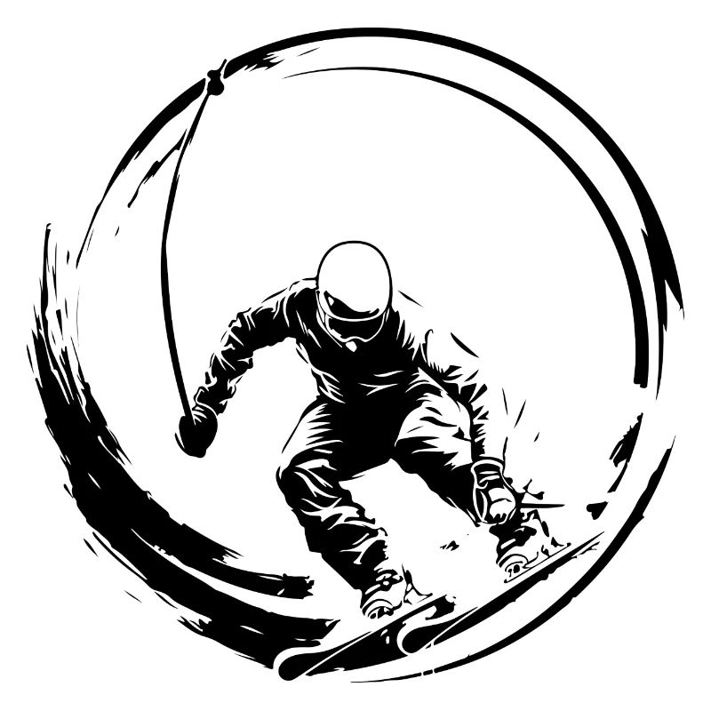 Skiing Skiing Man