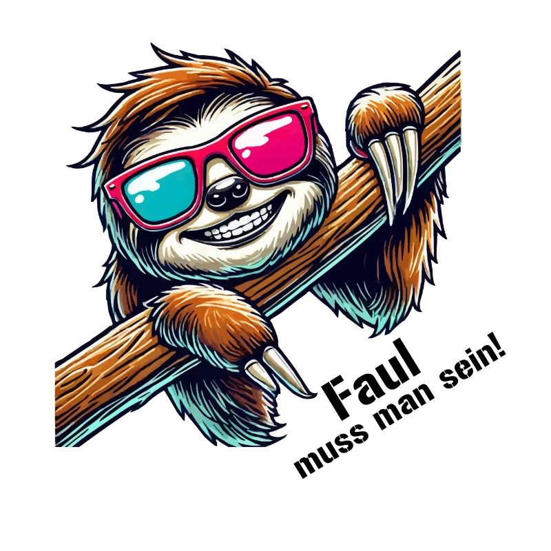 faultier sonnenbrille