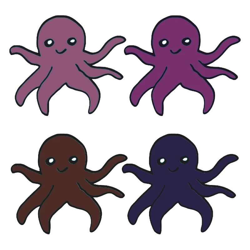 Pieuvre 4 plis