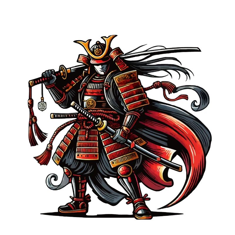 Bande dessinée de samouraï