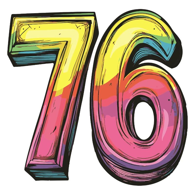 76 Symbole numérique