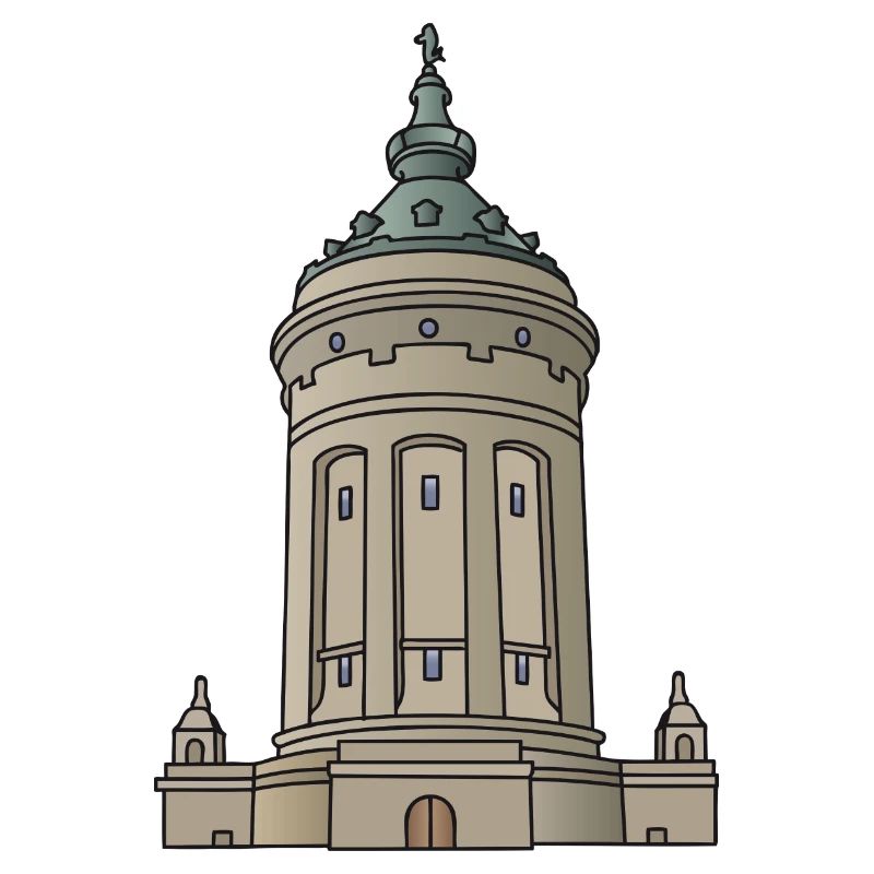 Wasserturm Mannheim c