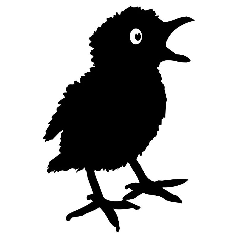 Chick Küken Piepser Vogel Schatten