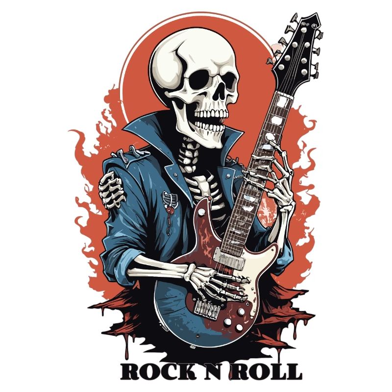 Rock 'n' Roll Skeleton