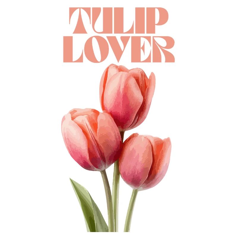 Tulip Lover Blumen Modedesign
