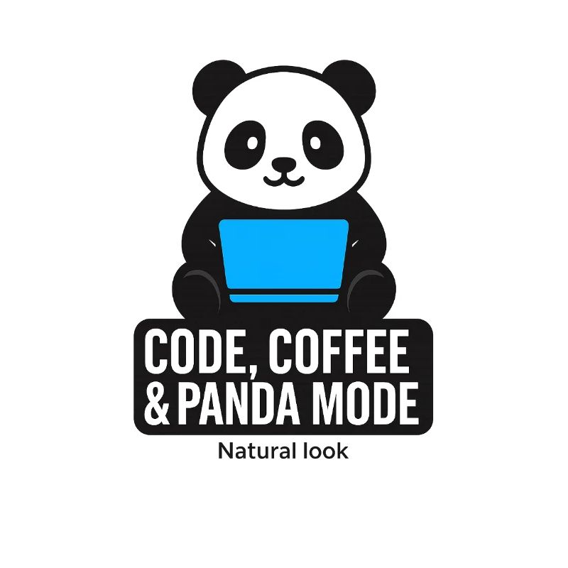 Code, café et style panda