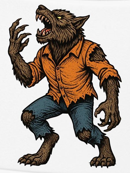 Scary Werewolf - Halloween