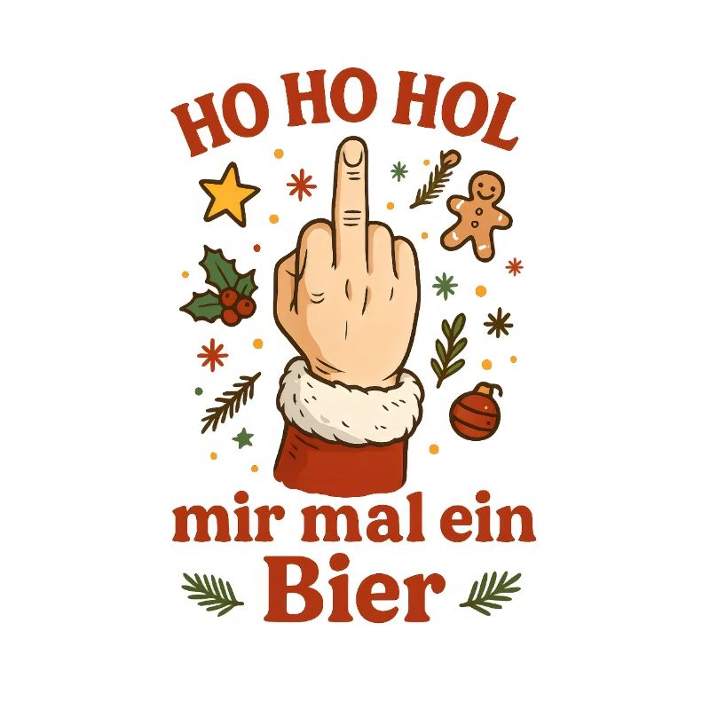Ho ho hol mir mal ein Bier Weihnachten