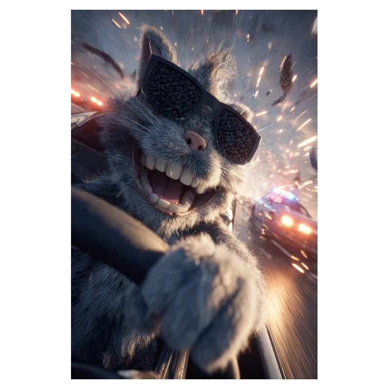 Inseguimento in auto di Rogue Rabbit