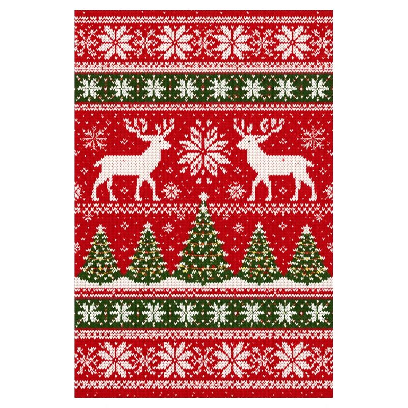 Winter Reindeer Knitting Pattern