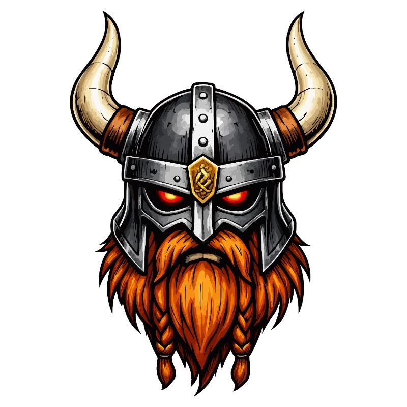 Wikinger Krieger Helm