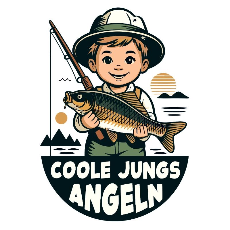 Les gars cool pêchent