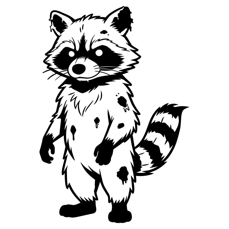 Zombie Raccoon