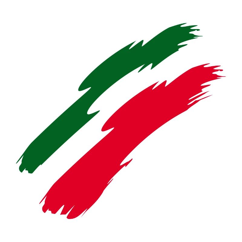 Couleurs du drapeau de l'Italie