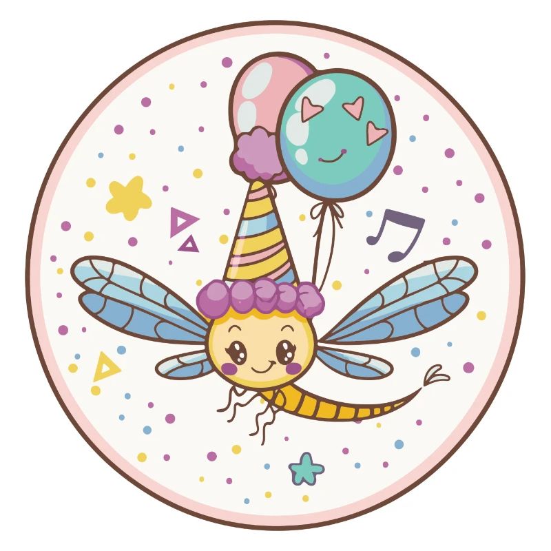 Libellule Anniversaire Bébé