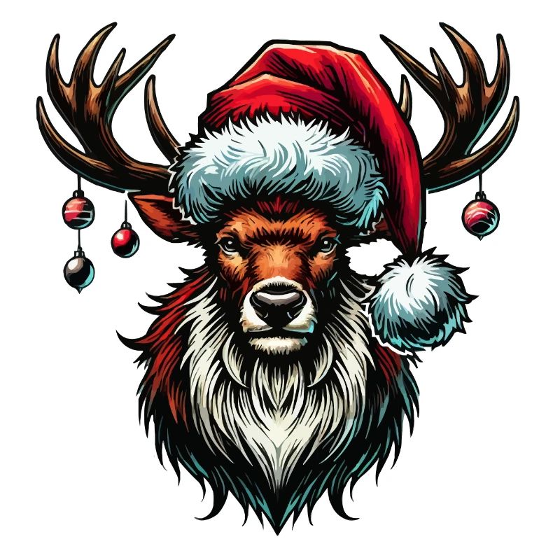 Deer Christmas Reindeer