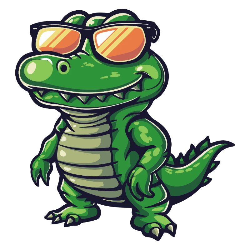 Alligator Comic Cool