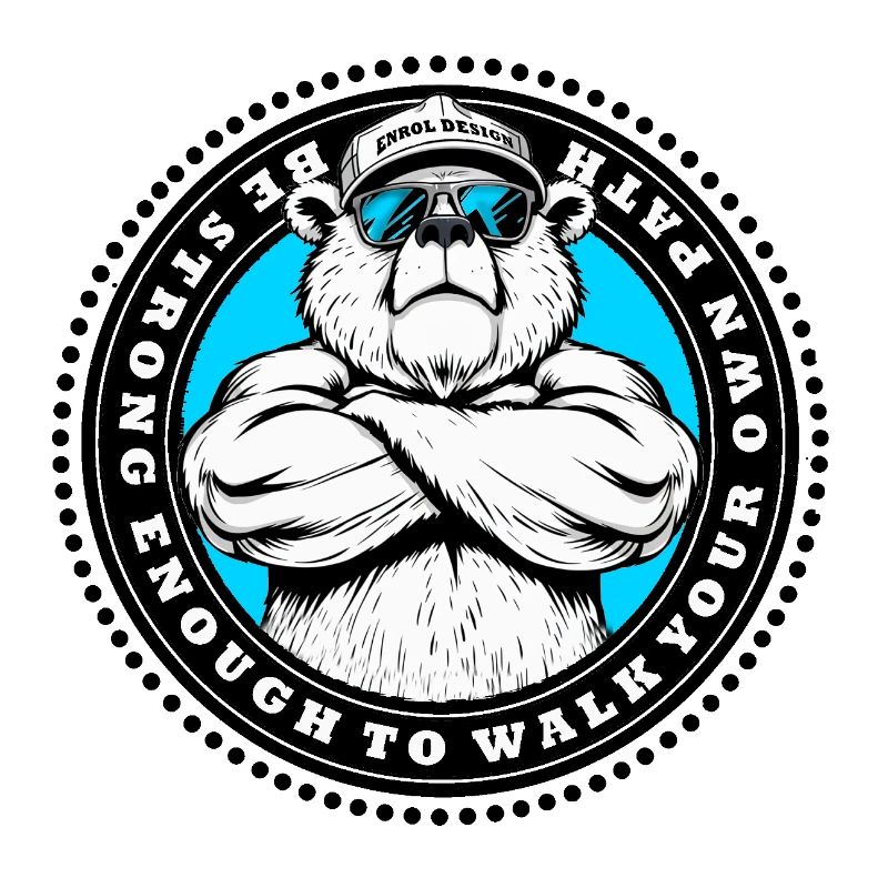 Be Strong Bear – EnrolDesign