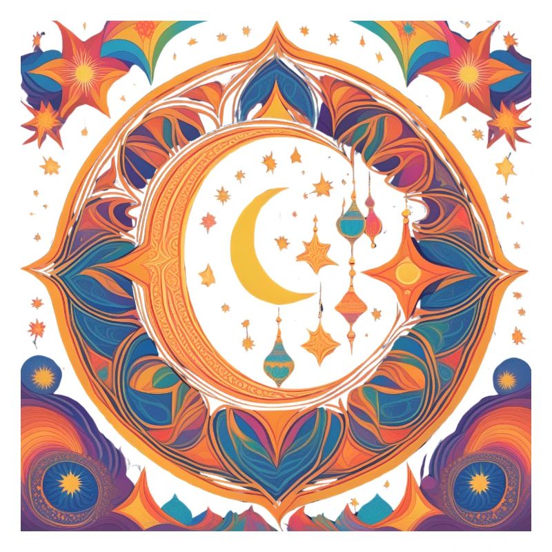 Ramadan Geschenk Eid Mubarak Islam Allah Muslim