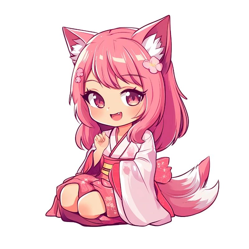 Anime Fox Mädchen Manga