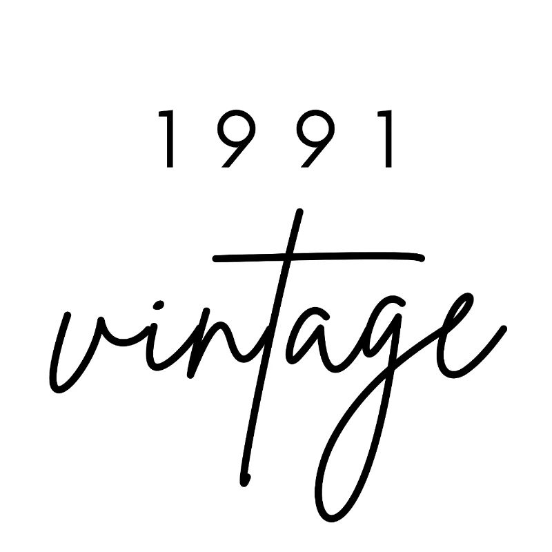 Vintage 1991 Anniversary