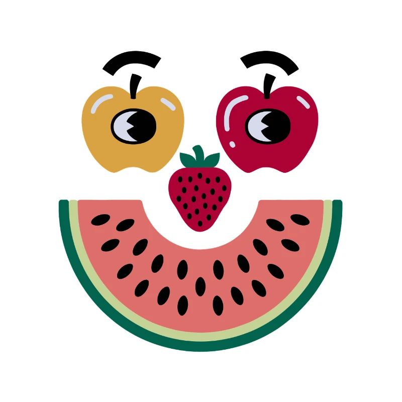 Frucht Gesicht