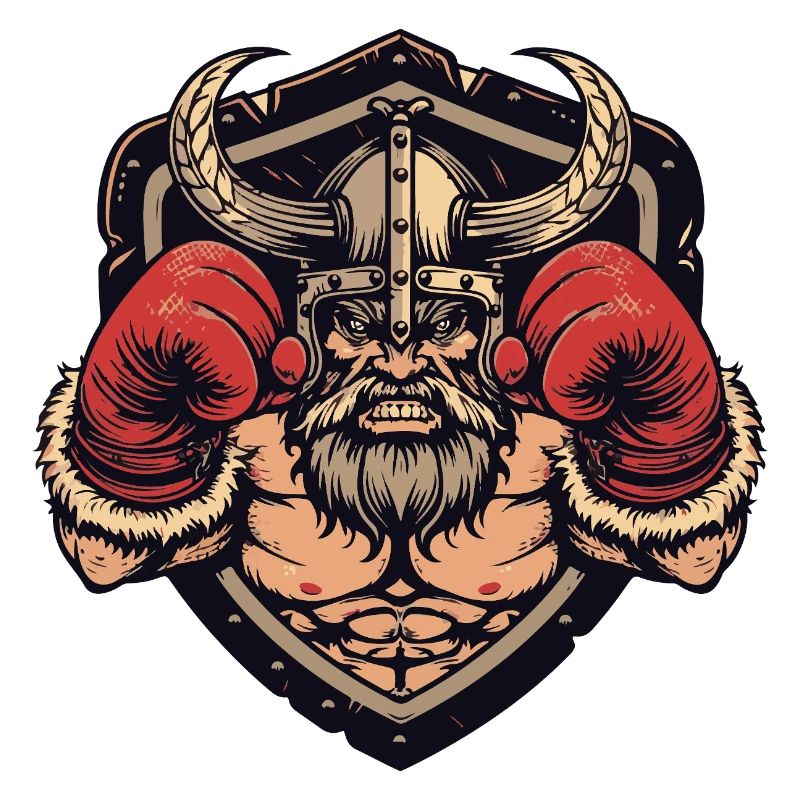 Boxeur Viking MMA Logo