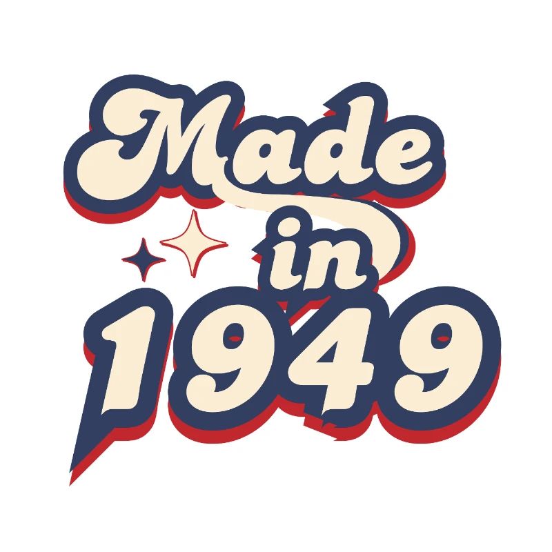 Made in 1949 retro