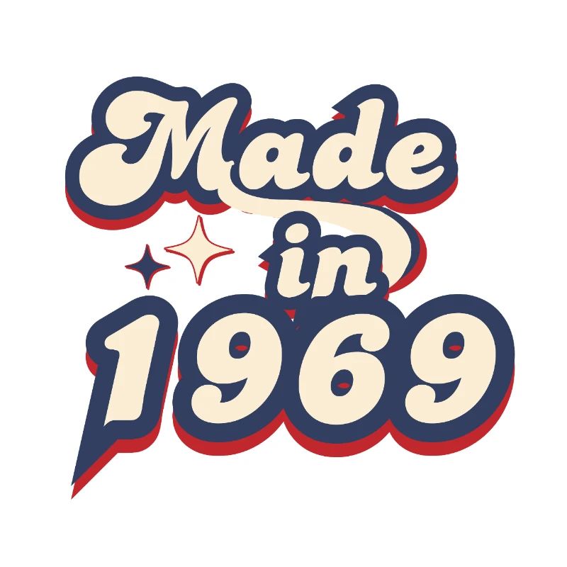 Made in 1969 retro