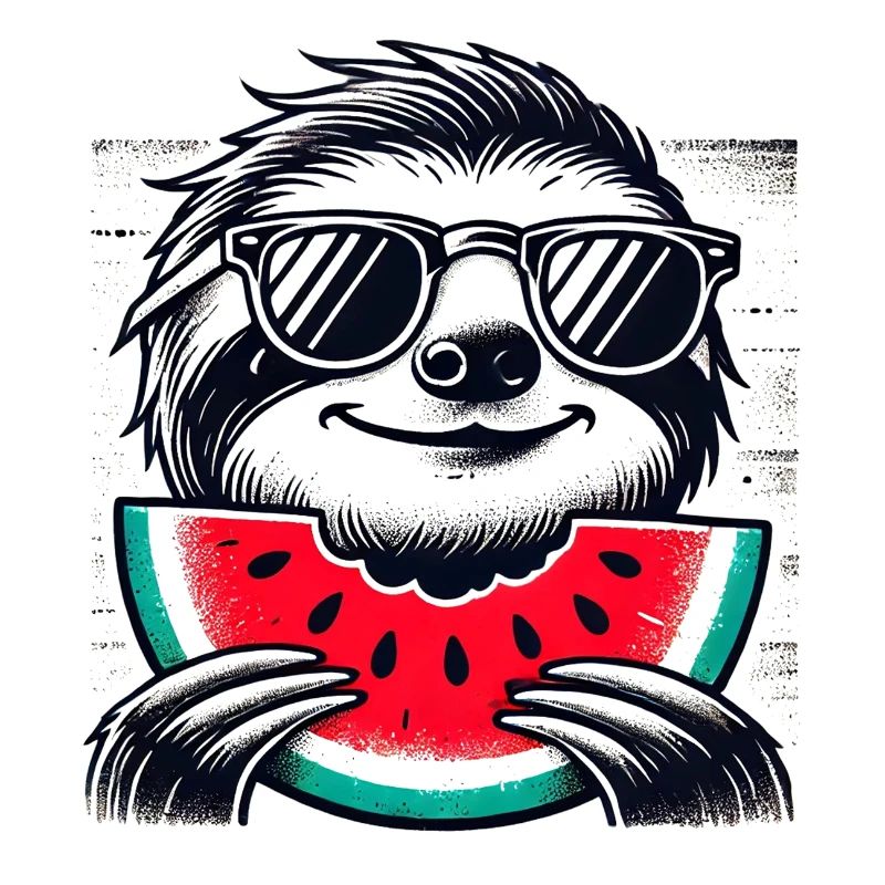 Sloth Watermelon
