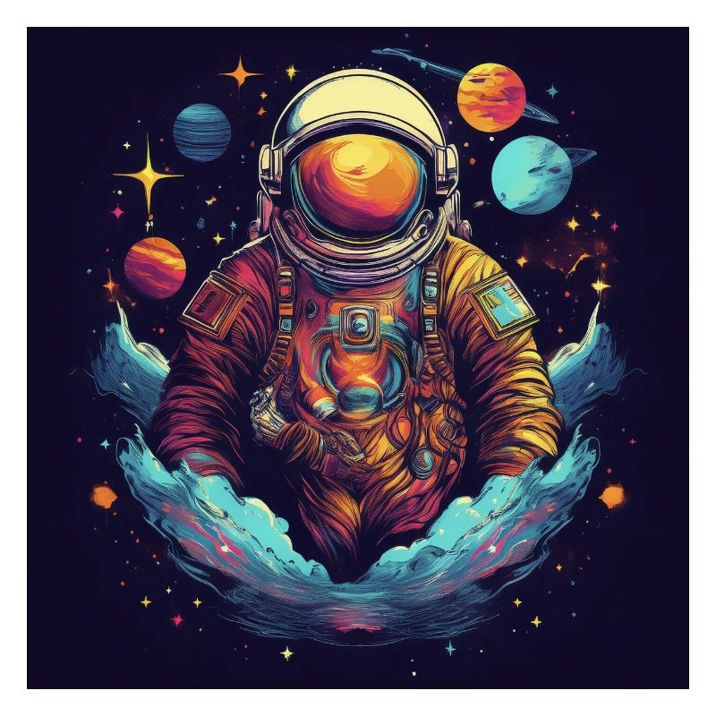 Astronaute dans l’espace