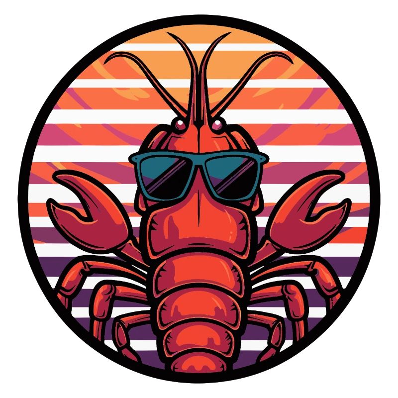 Hummer Krebs Cool Comic