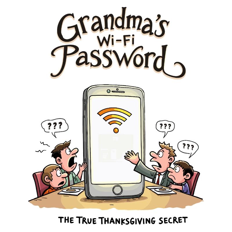 Omas WLAN-Passwort