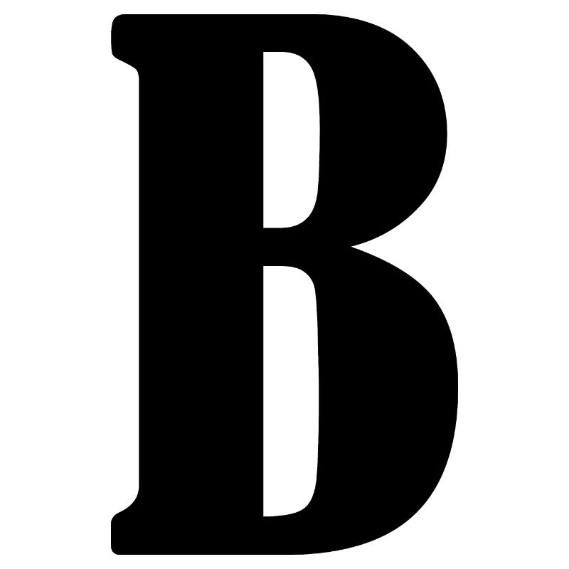 B