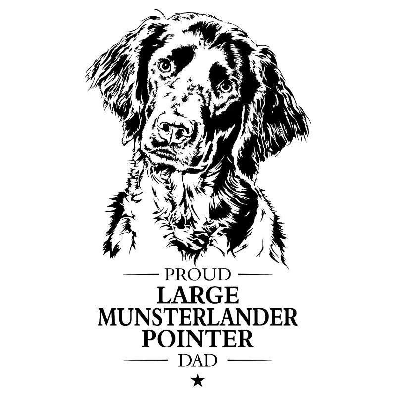 Large Munsterlander Pointer Dad Hunde Wilsigns