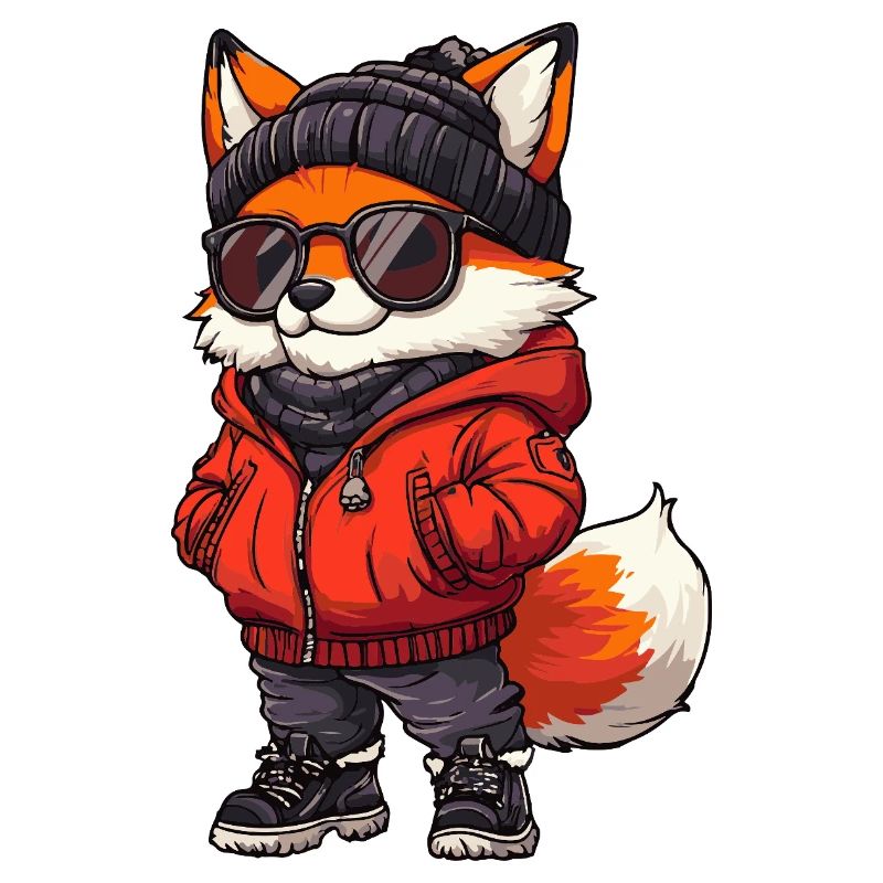 Bande dessinée cool Fox