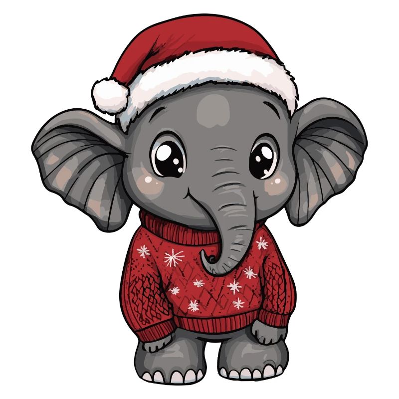 Elephant Christmas Comic