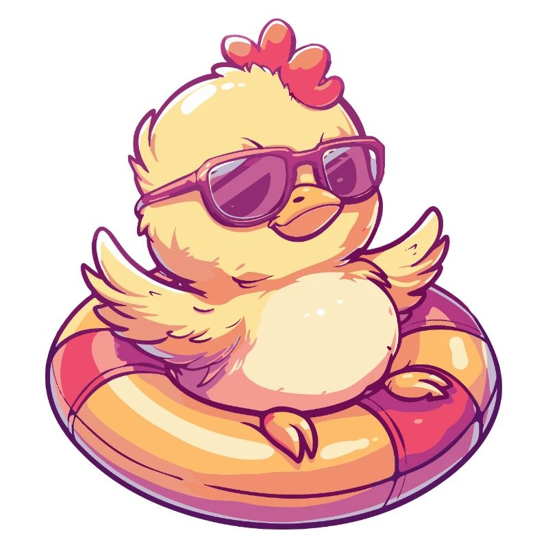 Chicks Chicken Comic Cool