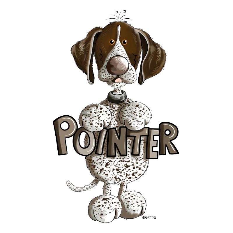 Happy German Shorthaired Pointer