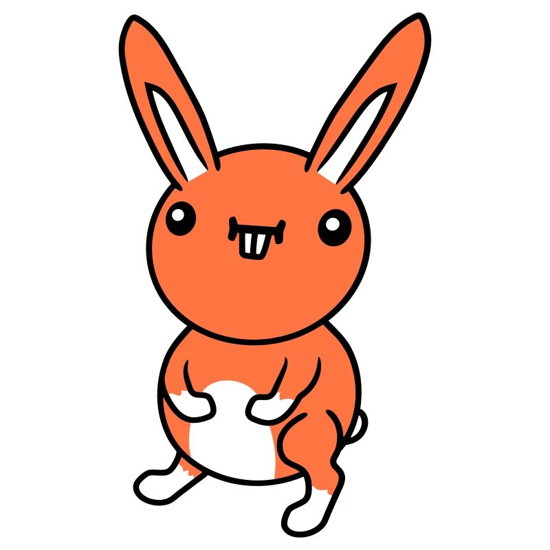 Bunny Funny Face Grimace Silly Funny Smile