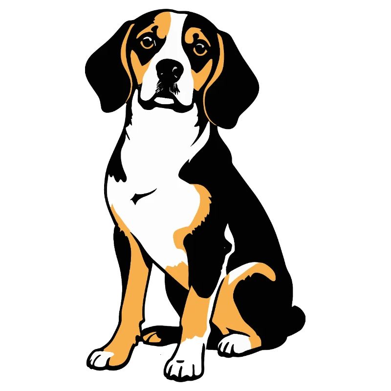 Beagle - Conception de chien de compagnie