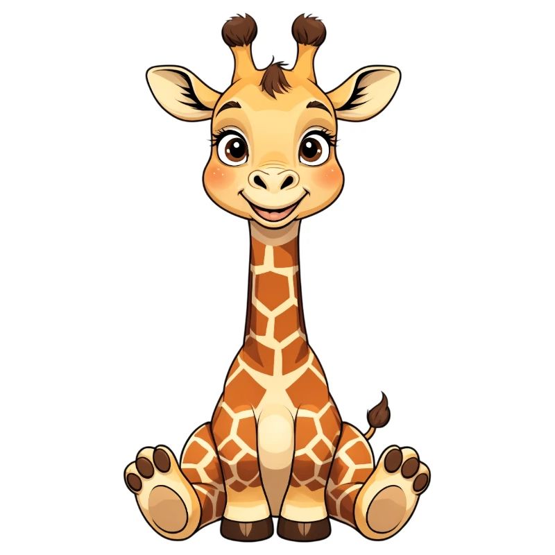 Cuddly Giraffe Smile