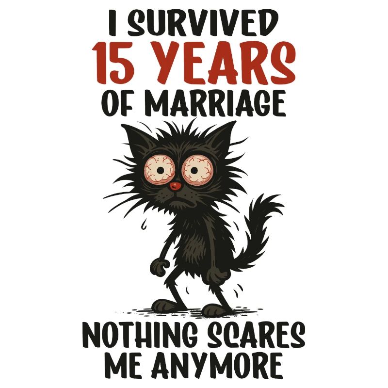 15 Hochzeitstag Geschenk Mann Frau Ehemann Ehefrau